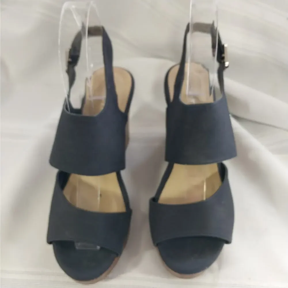 NAUTICA! SKY BLUE VEGAN SUEDE LEATHER STRAPPY 